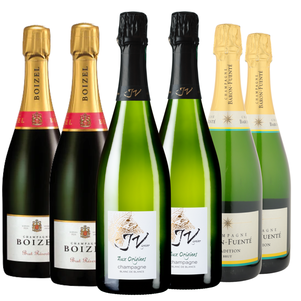 A Toast to Christmas Champagne 6Pack Buy Online The Wine Collective