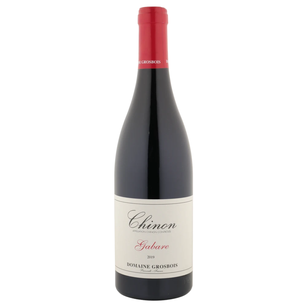 A bottle of 2019 Domaine Grosbois Chinon Gabare 750ml Red Wine