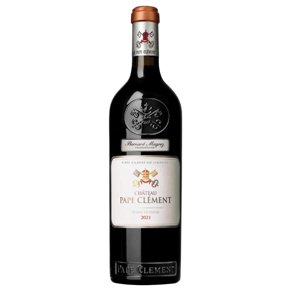 A bottle of 2020 Pape Clément rouge 750ml Red Wine