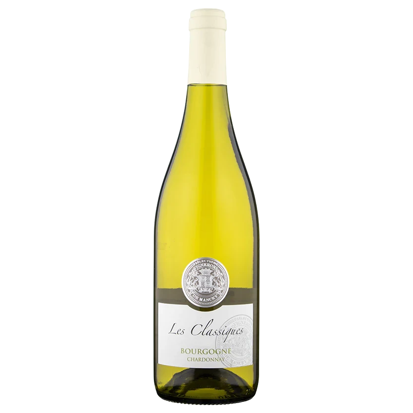 A bottle of 2021 Vignerons de Mancey Bourgogne Chardonnay 750ml White Wine