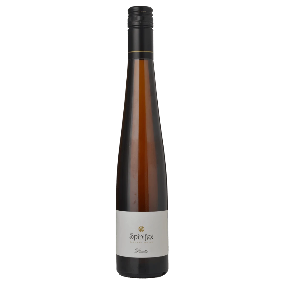 A bottle of 2023 Spinifex Lucette Cordon Cut Semillon 2023 500ml White Wine