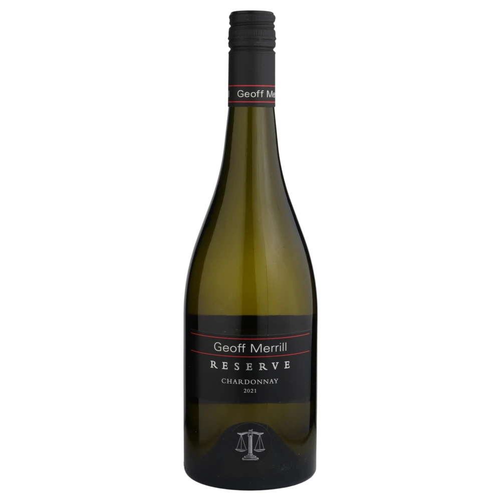 A bottle of 2021 Geoff Merrill Reserve Chardonnay 750ml White Wine