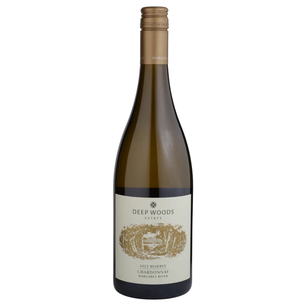 A bottle of 2023 Deep Woods Estate Reserve Chardonnay 750ml White Wine