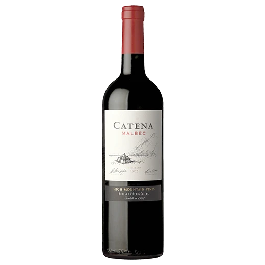 A bottle of 2022 Bodega Catena Zapata Catena Malbec 750ml Red Wine