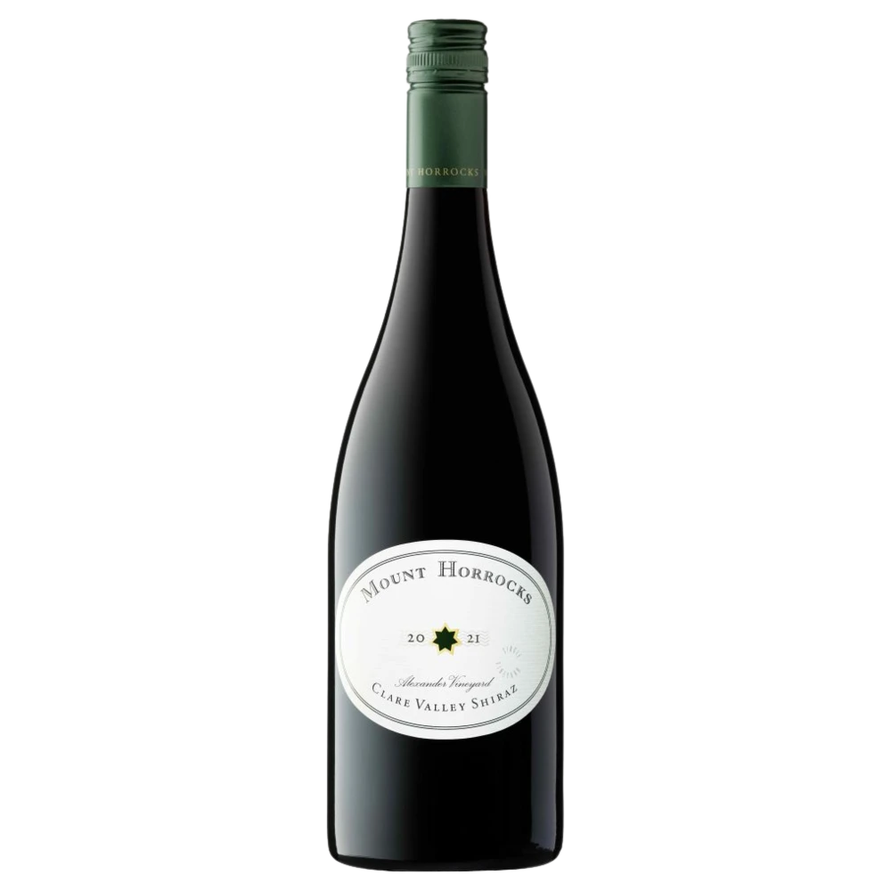 A bottle of 2021 Mount Horrocks Shiraz 750ml Red Wine