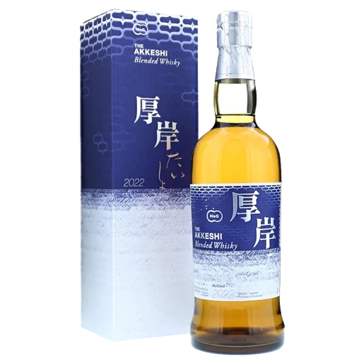 A bottle of Akkeshi Taisho Blended Whisky () 700ml