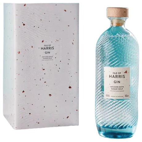 A bottle of Isle of Harris Gin In Presentation Gift Box 45% 700ml