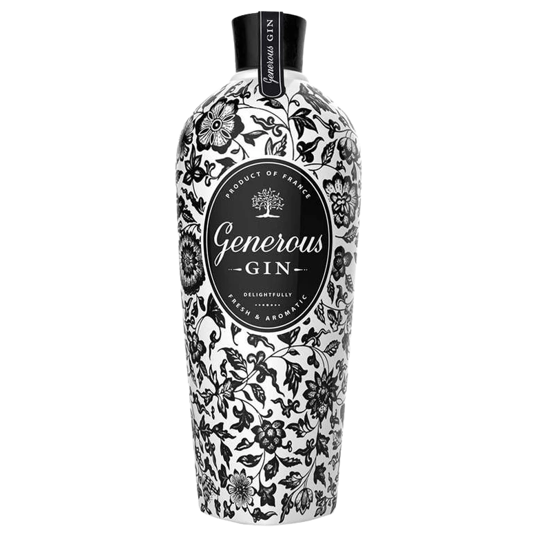 A bottle of NV Generous Gin 44% 700ml